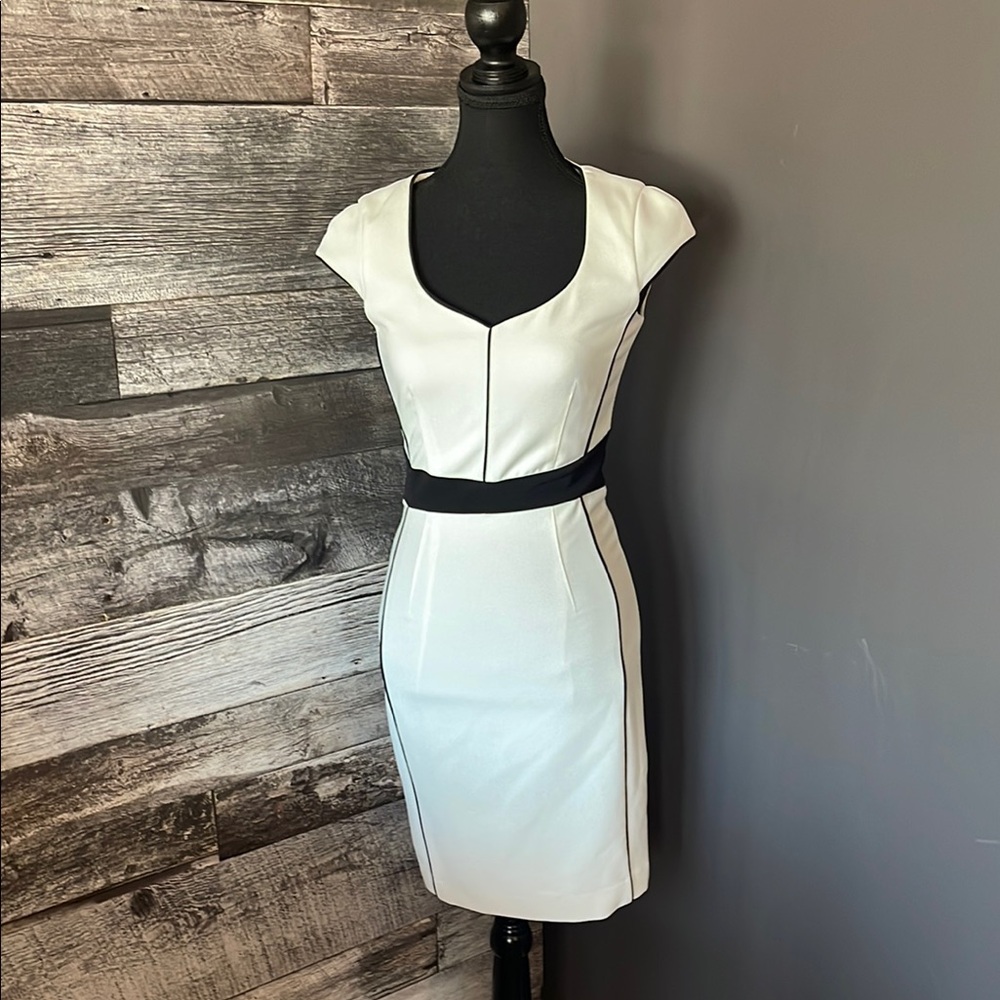Elegant White Midi Dress